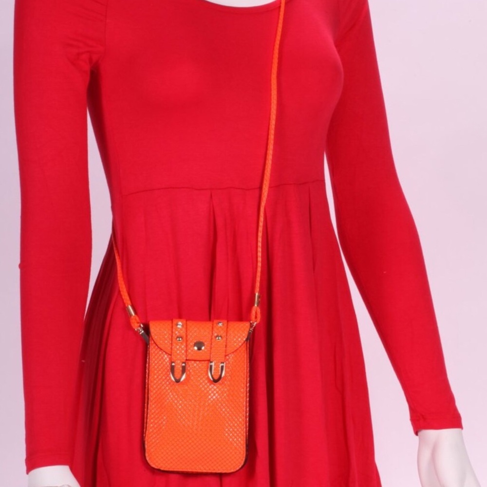 🍊 NEW MoDA Orange Mini Crossbody Bag 🍊